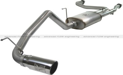 49-46102-P Afe Power Выхлопная система Cat-Back Nissan Titan 04-14 V8-5.6L (насадка хром) 