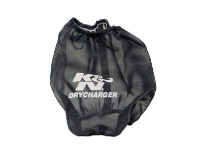 RC-5060DK K&amp;N Чехол фильтра DRYCHARGER для черный, CUSTOM PreCharger ® - K&N PreCharger является специально разработанным фильтром для того чтобы продлить интервал обслуживания K&N фильтра, при использование в очень пыльных условиях.
