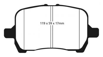 DP31763C EBC Brakes Тормозные колодки CHEVROLET HHR, Cobalt, Malibu CHEVROLET Cobalt 2004 and up, CHEVROLET HHR 2005 and up, CHEVROLET Malibu 2005 and up, CHEVROLET Malibu 2006 and up, CHEVROLET Malibu 2004 thru 2005, CHEVROLET Malibu 2005 and up, CHEVROLET Malibu 2006 and up, PONTIAC G5 2006 and up, PONTIAC G6 2006 and up, PONTIAC G6 2004 and up, PONTIAC G6 2005 and up, PONTIAC G6 2006 and up, PONTIAC Pursuit 2005 and up, PONTIAC Solstice 2006 and up, SATURN Aura 2007 and up, SATURN Aura 2006 and up, SATURN Ion 2004 and up, SATURN Sky 2006 and up