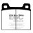 DP104 EBC Brakes Ultimax2 Тормозные колодки перед  ALFA ROMEO Alfetta, Giulia, Giulietta, GT, Spider; AUDI 60, 72, 75, 80, 90, 100, AU1000, Coupe, F103; BEDFORD Chevanne; BMW 1500, 1502, 1602; CG C1300; DKW F102; OPEL Ascona, Chevette, GT, Kadett, Manta;