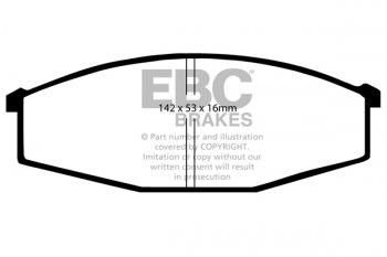 DP641 EBC Brakes Ultimax2 Тормозные колодки перед  NISSAN Cabstar выпуска 1982-1989 года