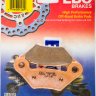 FA609R EBC BRAKES Organic тормозные колодки  JOHN DEERE HPX, XUV