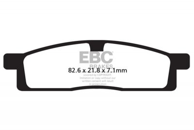 FA119TT EBC BRAKES Organic тормозные колодки  YAMAHA DT, TT-R, YZ 1986-2012 года выпуска