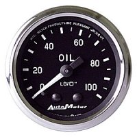 2" Давление масла, 0-100 PSI, AUTO METER, COBRA AUTO METER #201006