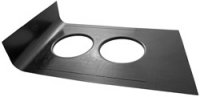 100-8510 K&N INNER HOOD SCOOP PAN; 8.00" BRASWELL CARB