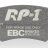 DP8003RP1 EBC Brakes Racing's RP-1™ Тормозные колодки передние CATERHAM C21, JPE; GINETTA G12 (DARE)