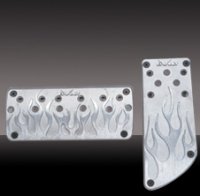 TRUCK PEDAL WITH FLAMES