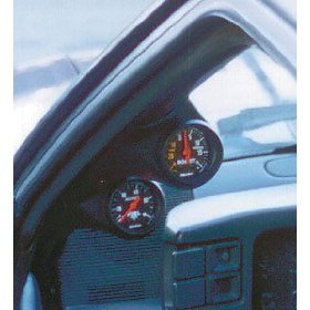 2-1/16" подиум двойной, MITSUBISHI EVO 8, '03-04 AUTO METER #20618 Dual Pod (Black)
