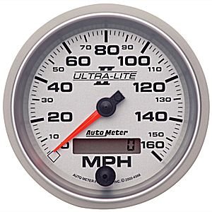 3-3/8" сподометр, 160 MPH, PROGRAMMABLE AUTO METER #4988 SpeedometerElec. Programmable