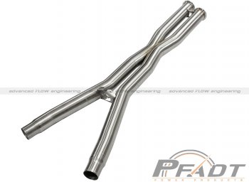 48C34104-YN Afe Power EXH X-Pipe; Chevrolet Corvette (C6) 05-08 V8-6.0L/6.2L (LS2) 