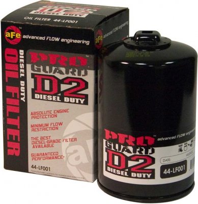 44-LF001 Afe Power Фильтр масляный GM Dsl Trucks 01-15 V8-6.6L (td) 