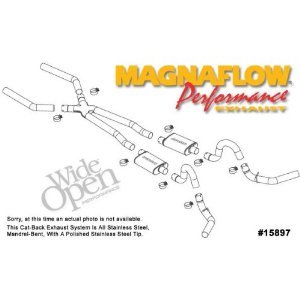 15897 Magnaflow Настроенный выпуск CATB GM A-body 