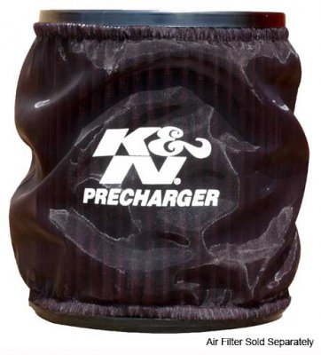 YA-4504PK K&amp;N Чехол фильтра PRECHARGER WRAP, черный, YAMAHA PreCharger ® - K&N PreCharger является специально разработанным фильтром для того чтобы продлить интервал обслуживания K&N фильтра, при использование в очень пыльных условиях.