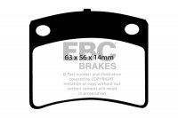 DP367  EBC Brakes Ultimax2 Тормозные колодки зад. DATSUN 280C