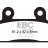 FA121HH EBC BRAKES Double-H™ тормозные колодки HONDA
