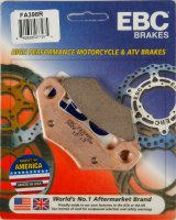 FA398R EBC BRAKES Organic тормозные колодки  CAN AM DS; JOHN DEERE 4PX, HPX, TX