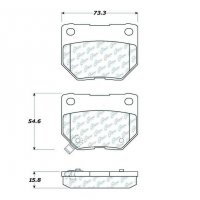 309.04611 StopTech Тормозные колодки Performance SUBARU Impreza WRX