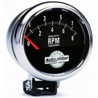 2896 Traditional Chrome Pedestral Mount Tachometer