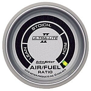 2-1/16" датчик соотношения воздух / топливо (лямда), FSE, ULTRA-LITE II AUTO METER #4975 Air / Fuel Ratio