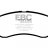 DP61481 EBC Brakes Greenstuff Тормозные колодки MITSUBISHI L 200