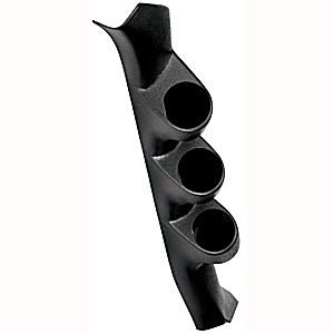 2-1/16" TRIPLE PILLAR, CHEVY/GM FS TRUCK, 88-94 AUTO METER #17101 Triple Pillar (Black)