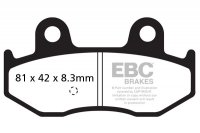 FA411HH EBC BRAKES Double-H™ тормозные колодки SUZUKI
