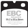 FA018 EBC BRAKES Organic тормозные колодки BENELLI, BIMOTA, BMW, DUCATI, HOREX, INDIAN, LAVERDA, MOTO GUZZI, MZ/MUZ, NORTON, SVM (SWM), TRIUMPH, ZUNDAPP