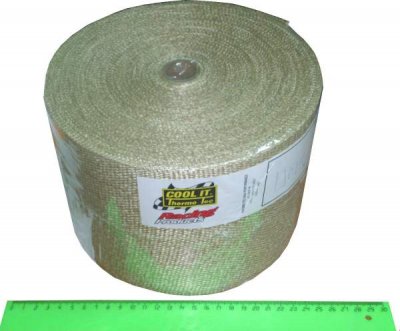 11006 THERMO TEC Термолента для выпускных коллекторов и глушителей 15см x 31м 