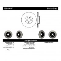 120.40057 Тормозные диски Premium ACURA, HONDA перед