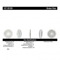 127.35129 Тормозные диски Premium MERCEDES-BENZ зад