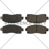 105.60260 Тормозные колодки Posi-Quiet Ceramic JEEP, SUBARU зад., перед