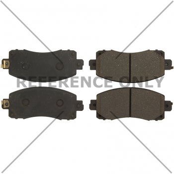 105.60260 Тормозные колодки Posi-Quiet Ceramic JEEP, SUBARU зад., перед 