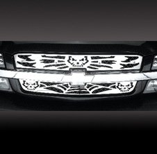 Решетка радиатора SKUL SS CHEVY03-05 Stainless Steel Grille Inserts