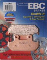 FA124HH EBC BRAKES Double-H™ тормозные колодки  HONDA CBR, VFR