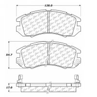 309.04700 StopTech Тормозные колодки Performance Subaru Impreza, Legacy