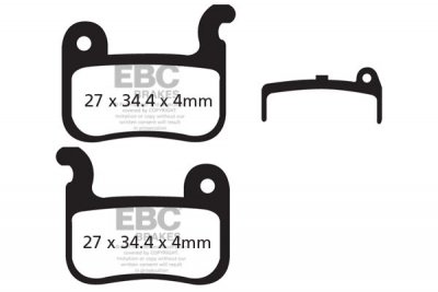 CFA370R EBC BRAKES Organic тормозные колодки 