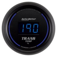 2-1/16" температура трансмиссии, 0- 340`F, DIGITAL, BLACK AUTO METER #6949