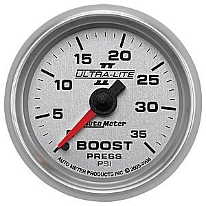 2-1/16" BOOST (давление наддува), 0-35 PSI, MECH AUTO METER #4904 Boost