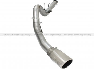 49-43064-P Afe Power Выхлопная система DPF-Back 5.0" Ford Dsl Trk 2015 V8-6.7L pol tip 
