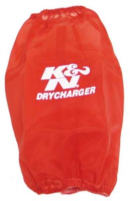RC-4690DR K&amp;N Чехол фильтра DRYCHARGER для RC-4690, красный PreCharger ® - K&N PreCharger является специально разработанным фильтром для того чтобы продлить интервал обслуживания K&N фильтра, при использование в очень пыльных условиях.