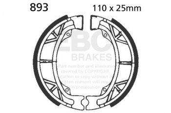 899 EBC Brakes тормоза для мотоцикла APRILIA, DERBI, GILERA, PIAGGIO, VESPA выпуска 1994-2015 года