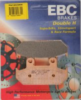 FA124/2HH EBC BRAKES Double-H™ тормозные колодки  CAGIVA Canyon, E; HONDA CD, GB, GL, NV, NX, VT, VTZ, XL, XRV