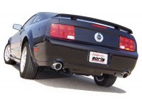 11752 Выпускная система BORLA Настроенный выпуск 2005 Ford Mustang GT; single split rear exit; Cat-Back Exhaust