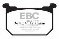 FA068 EBC BRAKES Organic тормозные колодки  KAWASAKI GPZ, GT, Z
