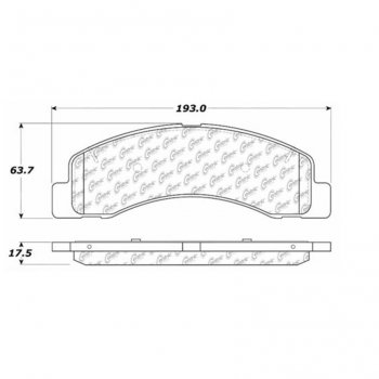 Тормозные колодки Para-Aramid Material 306.07560 D756 (для суппорта ST-65) 