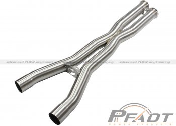 48C34106-YN Afe Power EXH X-Pipe; Chevrolet Corvette (C6) 06-13 V8-6.2/7.0L (Z06/ZR1) 