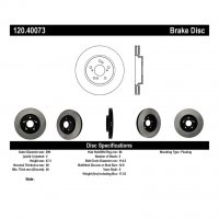 120.40073 Тормозные диски Premium HONDA перед