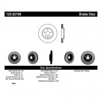 120.62106 Тормозные диски Premium CADILLAC перед