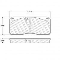 106.10270 Тормозные колодки PosiQuiet Extended Wear