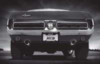 100408 Выхлоп BORLA Mustang Shelby GT500 1967